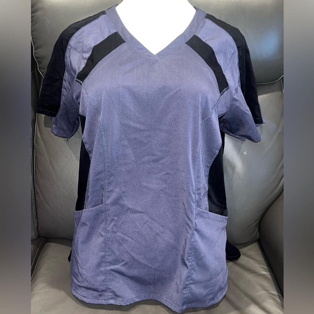 Grey’s Anatomy by Barco active spandex stretch scrubs top size Large